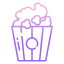 Pop corn icon 64x64