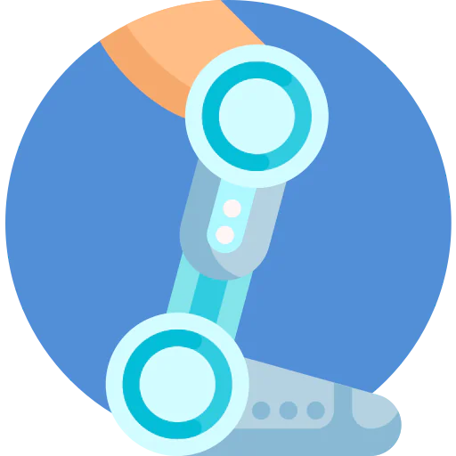 Robotic leg icon