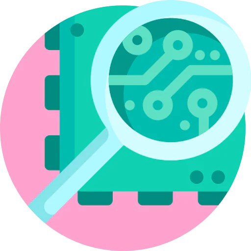 Microprocessor ícono