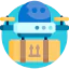 Drone delivery icon 64x64