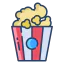 Pop corn ícone 64x64
