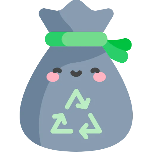 Garbage bag icon