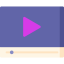 Video player biểu tượng 64x64