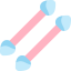 Cotton swab biểu tượng 64x64
