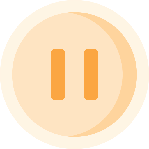 Pause button biểu tượng