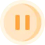 Pause button biểu tượng 64x64