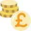 Pound sterling ícono 64x64