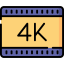 4k film іконка 64x64
