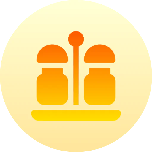 Salt and pepper icon