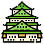 Osaka castle icon 64x64