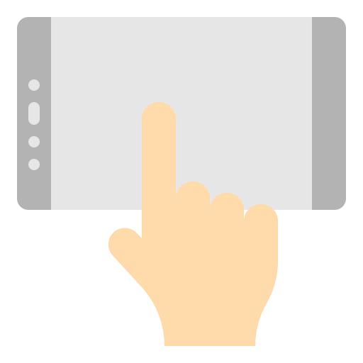 Touch screen icon