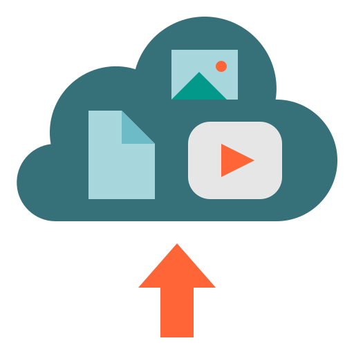 Cloud storage icon