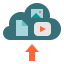 Cloud storage ícono 64x64