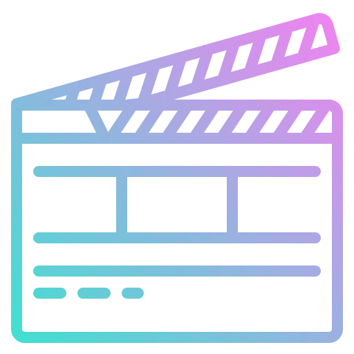 Clapperboard icon