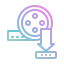 Movie reel icon 64x64