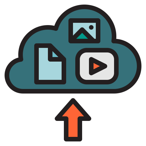 Cloud storage icon