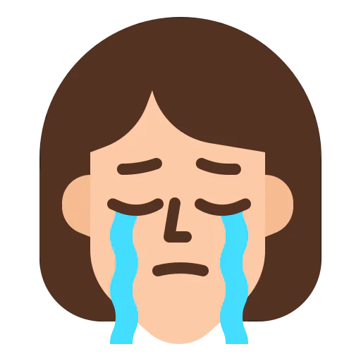 Cry icon