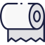 Toilet paper アイコン 64x64