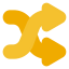 Shuffle arrows icon 64x64