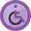 Wheelchair icon 64x64