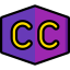Closed caption 상 64x64