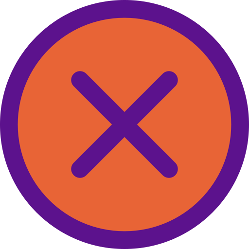 X mark icon