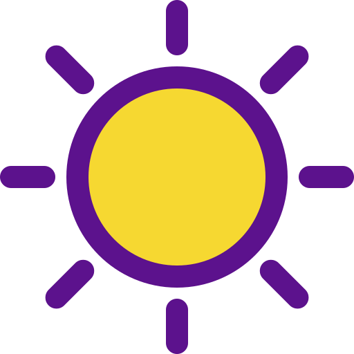 Sun icon