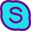 Skype Symbol 64x64