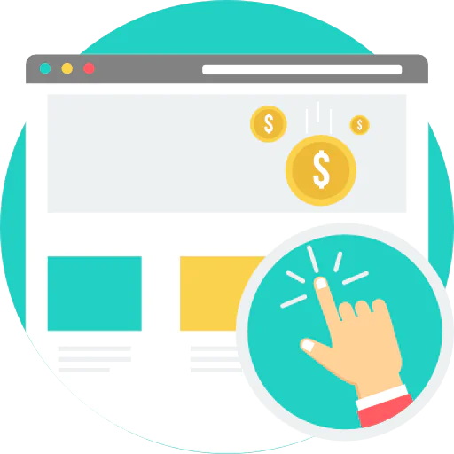 Pay per click icon