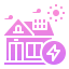 Solar house icon 64x64