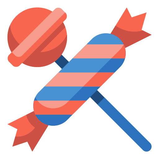 Candy cane icon