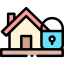 House lock icon 64x64
