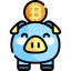Piggy bank icon 64x64