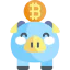 Piggy bank icon 64x64