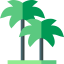 Palm trees icône 64x64