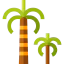Palm tree ícone 64x64