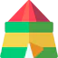 Circus tent icon 64x64