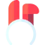 Bunny ears icon 64x64