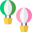Hot air balloons icon 64x64
