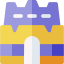 Inflatable castle icon 64x64