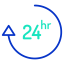 24 hours Symbol 64x64