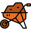 Wheelbarrow icon 64x64