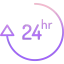 24 hours icône 64x64
