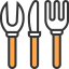 Cutlery icon 64x64