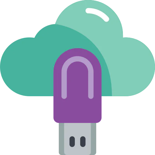 Cloud storage icon
