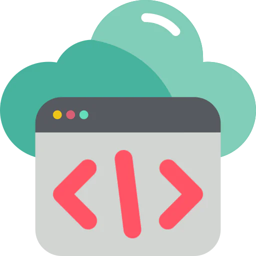 Cloud coding アイコン