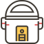 Electric fryer icon 64x64