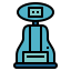 Cleaning robot icon 64x64