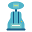 Cleaning robot icon 64x64