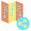 Map travel ícone 64x64